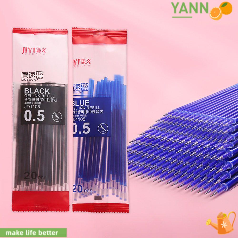 10 / 20 Ruột Bút Bi Mực Đen / Xanh Dương Thay Thế Tiện Dụng Cho Văn Phòng / Trường Học