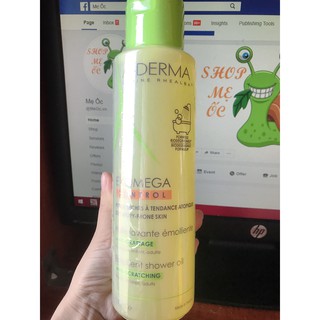 (CÓ SẴN) Sữa tắm gội Aderma Exomage Control Emollient Shower Oil 500ml dành cho Da khô, Viêm Da Cơ địa (Bill Pháp)