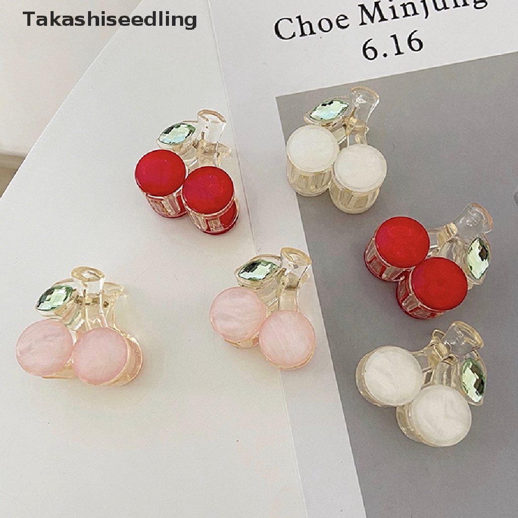 Kẹp Tóc Càng Cua Hình Quả Cherry Dễ Thương Phong Cách Hàn Quốc Cho Nữ