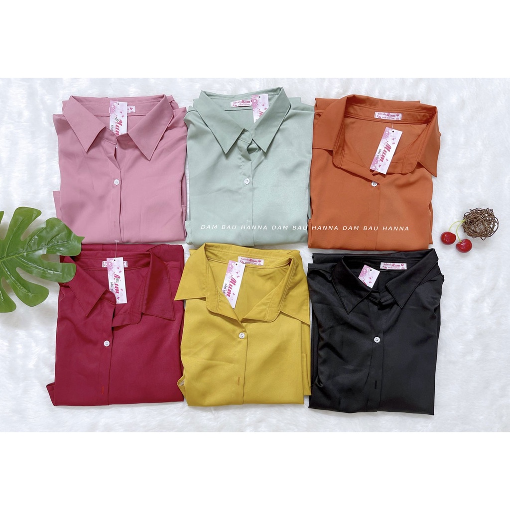 [HANNA] Đầm bầu béo big size đẹp tphcm có size 100kg mặc bầu và sau sinh chất vải chéo ý cao cấp thoáng mát mùa hè