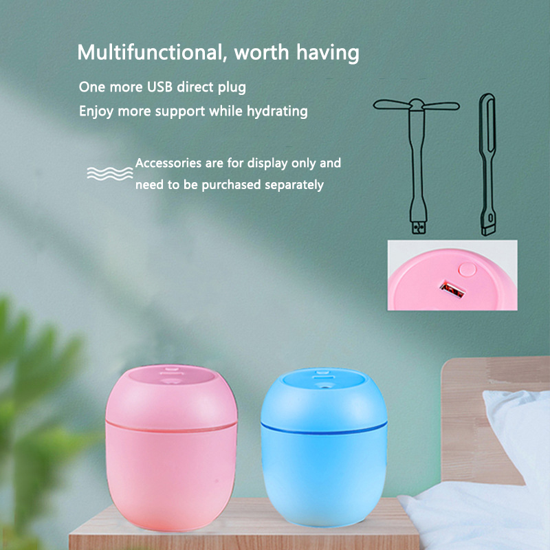 Máy phun sương tạo độ ẩm mini USB dung tích lớn đa năng cho nhà / xe hơi