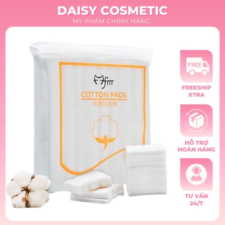 Bông Tẩy Trang 222 Miếng 3 Lớp FM Cotton Pads cao cấp Nội Địa Trung NPP Nam Châu