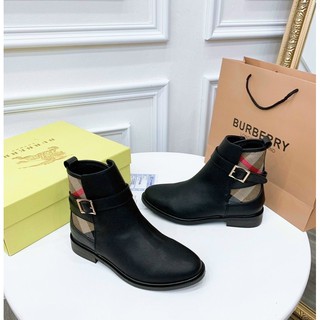 Bốt boot bbr cổ thấp đai khoá ngang fullbox
