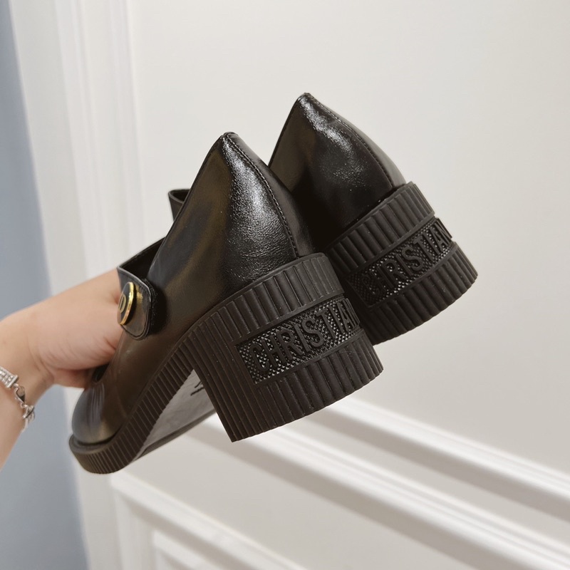 Giày búp bê vintage da bóng da si hàng chuẩn fullbox