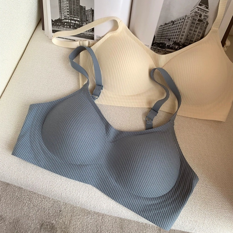 Áo Ngực Thể Thao Không Đường May Chống Chảy Xệ Lưng Cho Nữ