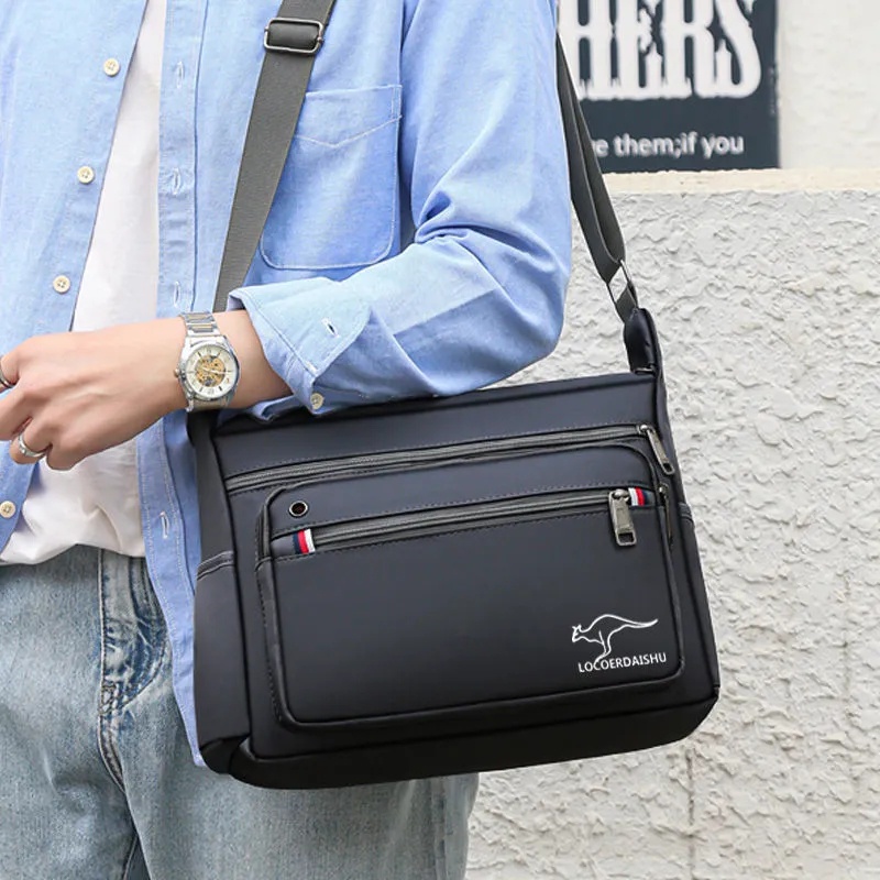 Túi đeo vai du lịch KJ007 sức chứa lớn bằng vải oxford cho nam