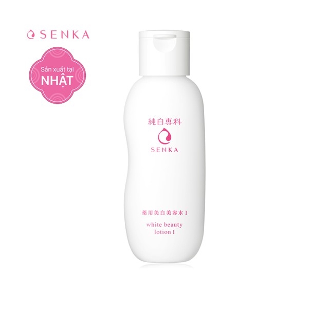 [HB GIFT] Nước dưỡng làm mềm và trắng da Senka White Beauty Lotion I 200ml | WebRaoVat - webraovat.net.vn