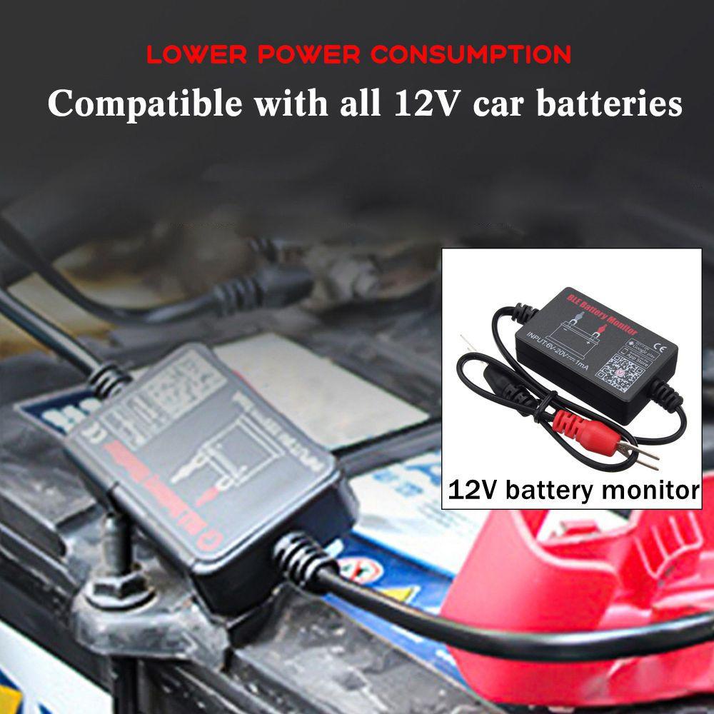 Thiết Bị Kiểm Tra Điện Áp Ắc Quy Xe Hơi 12V Bluetooth 4.0