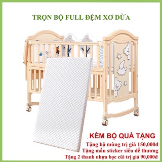 Nôi cũi cho em bé VBABY F9 - Đa năng 6 chế độ tiện lợi cho mẹ và bé - Bảo hành chính hãng