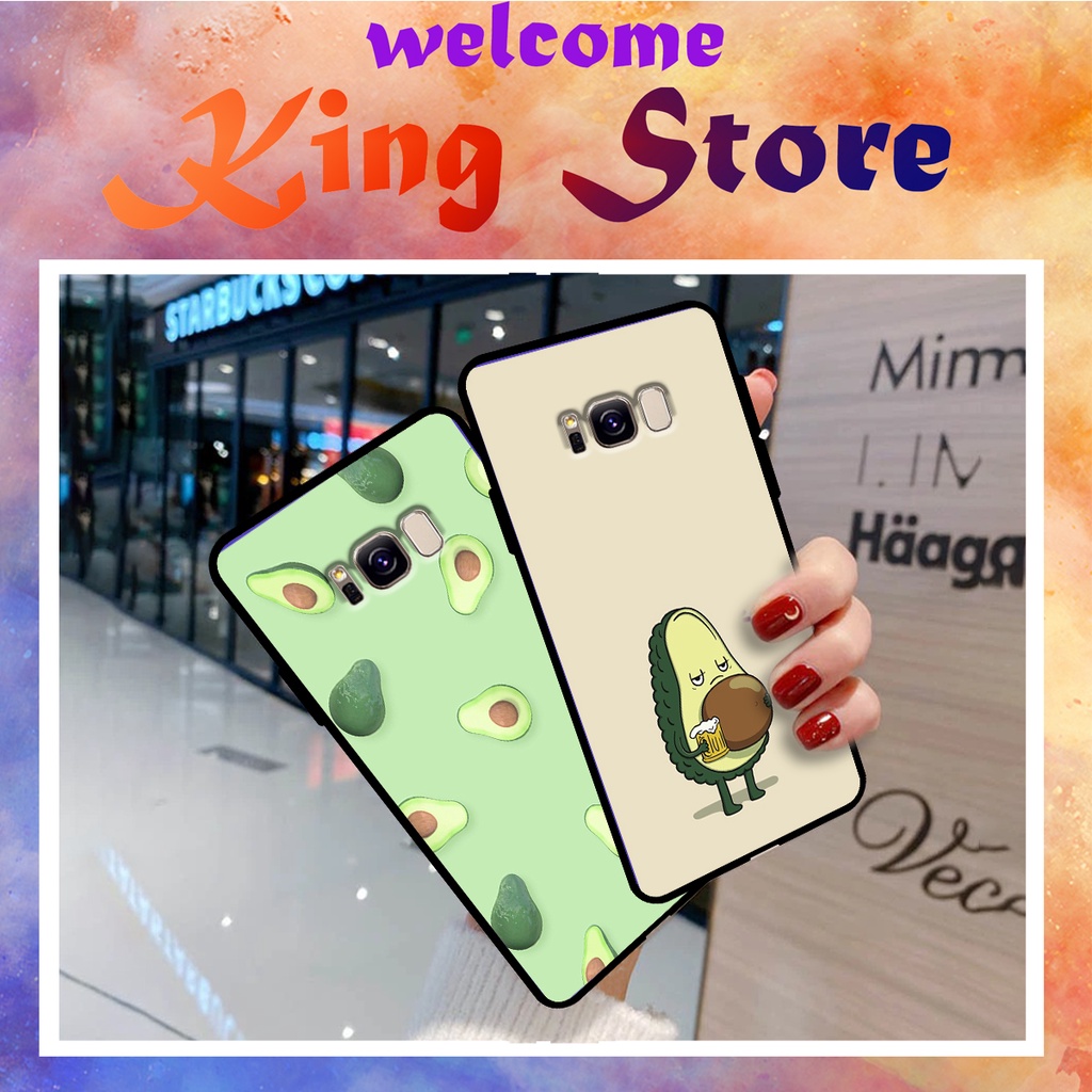Ốp lưng Samsung  S8/S8 Plus/S9/S9 Plus in hình Trái bơ siêu đẹp, độc, lạ_KINGSTORE.HN_Ốp SS
