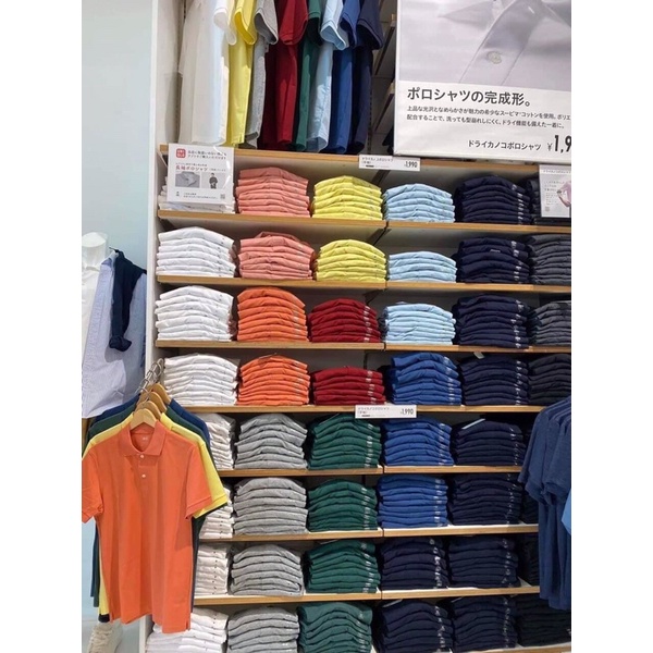 Áo polo dry uni xách nhật
