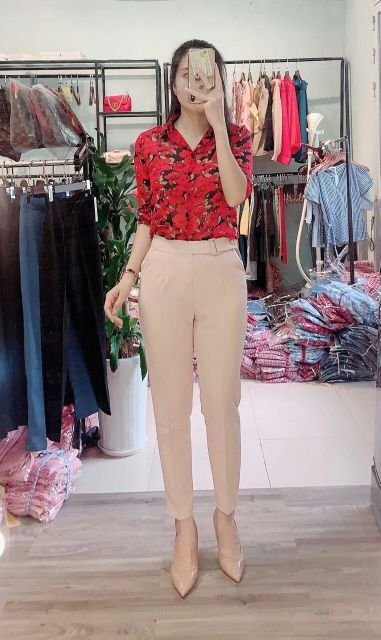 Quần Tây Nữ Xưởng Xuất Khẩu Lưng Cao - Đai Vuông | BigBuy360 - bigbuy360.vn