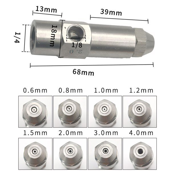 Béc Phun Dầu Cho Đầu Đốt 1/4 Inch