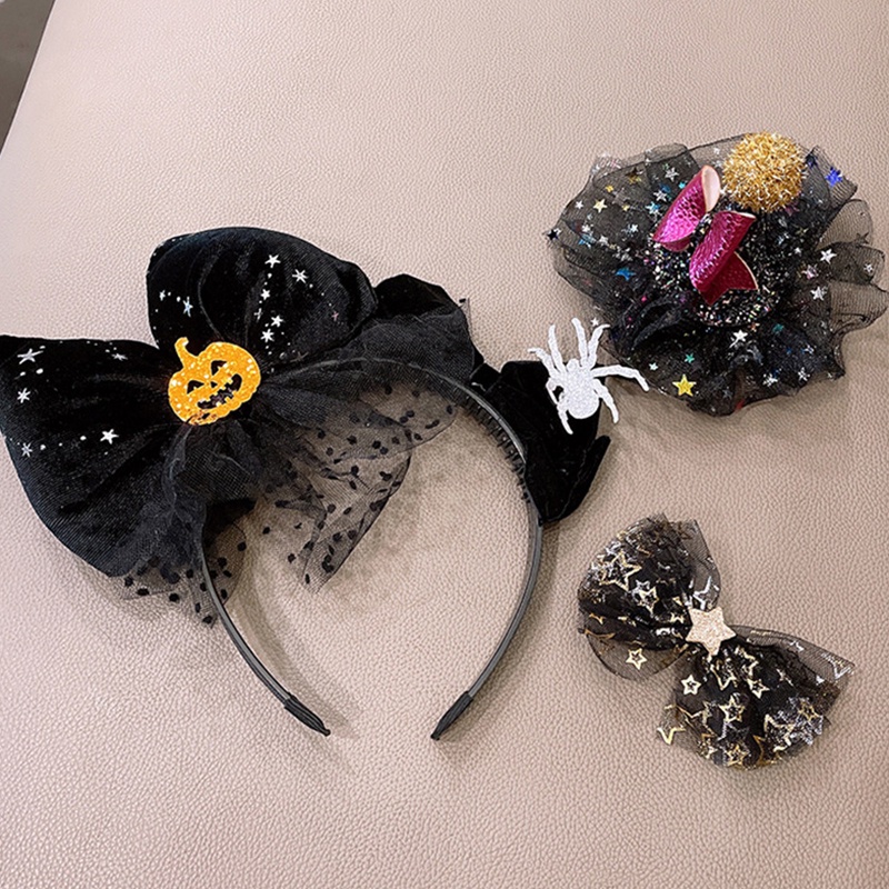 Băng Đô Cài Tóc Hóa Trang Phù Thủy Cho Lễ Halloween