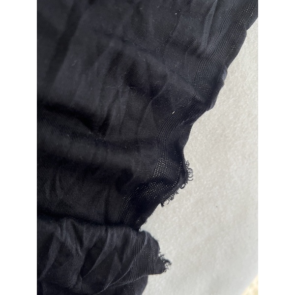 Vải thun cotton 2c màu đen tuyền