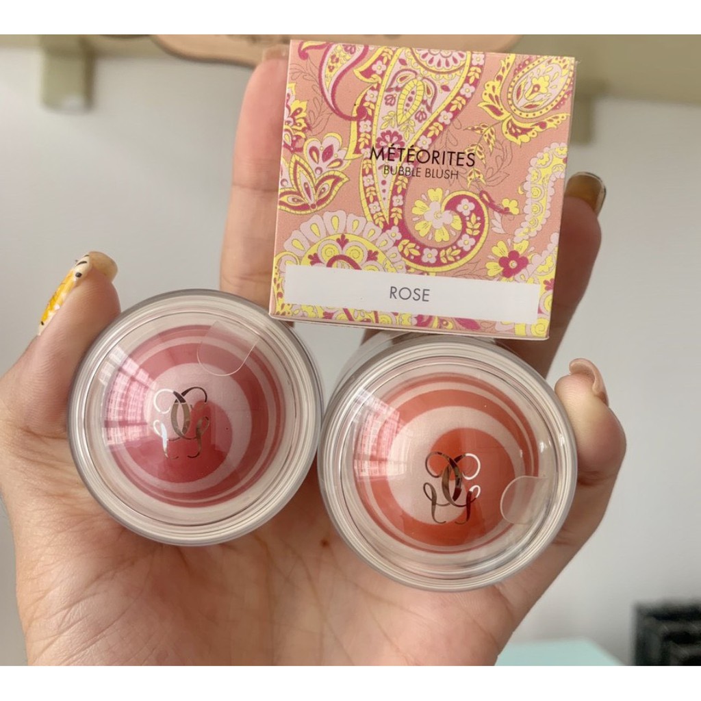 guerlain meteorites bubble blush