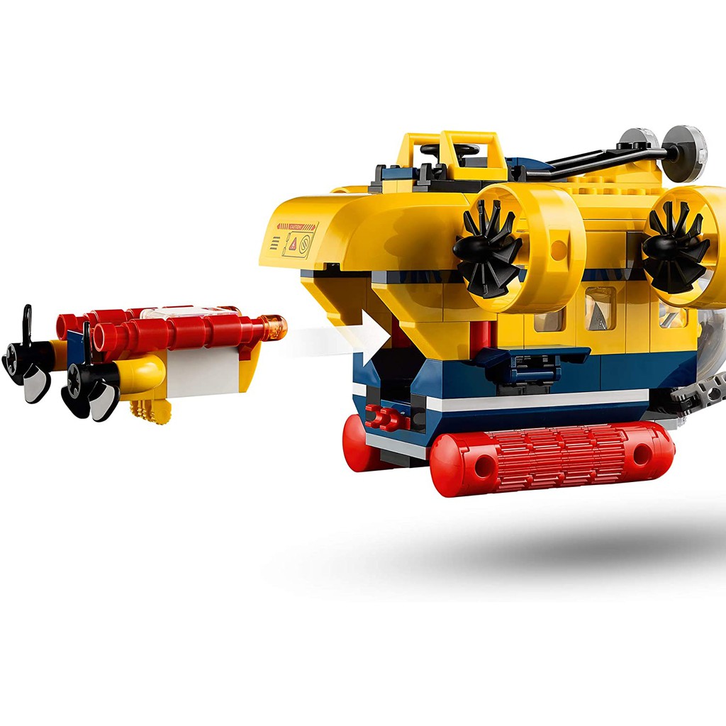 LEGO CITY CHÍNH HÃNG - TÀU NGẦM THÁM HIỂM ĐẠI DƯƠNG - MÃ SP 60264