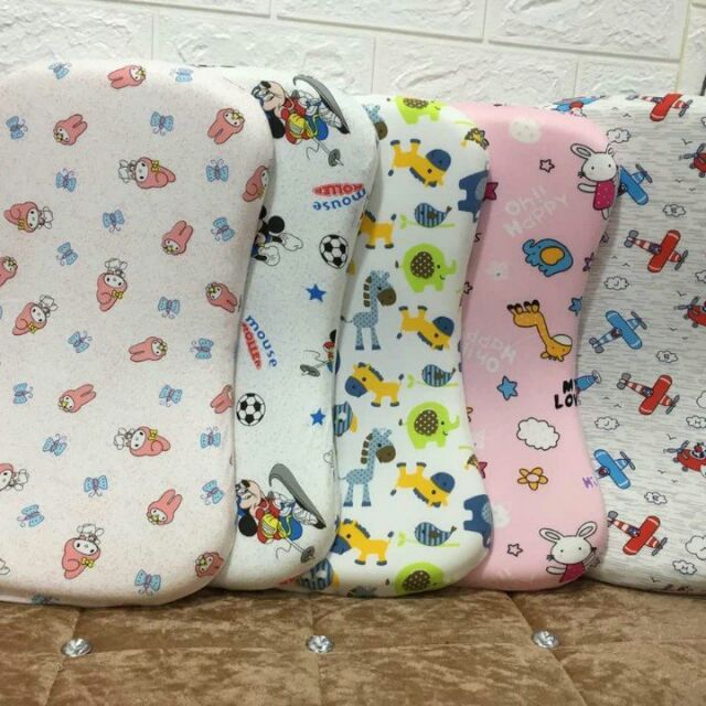 Gối cao su non êm cho bé