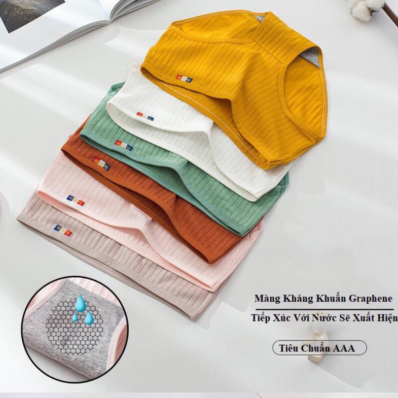 👙 Quần Lót Cotton Pháp Sợi Tre Màng Kháng Khuẩn 225 👙