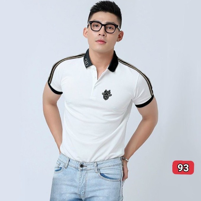 Áo thun nam cộc tay đẹp murad_fashion, áo phông nam màu trắng thêu logo cao cấp 2021 atn93 | BigBuy360 - bigbuy360.vn
