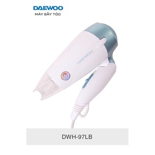 Máy sấy tóc chính hãng daewoo dwh-97lb, công suất 1600w, bảo hành 12 tháng trên toàn quốc