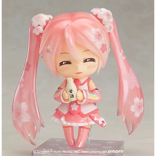 Mô hình nhân vật Nendoroid Hatsune Miku ver sakura game anime chibi trang trí trưng bày đẹp