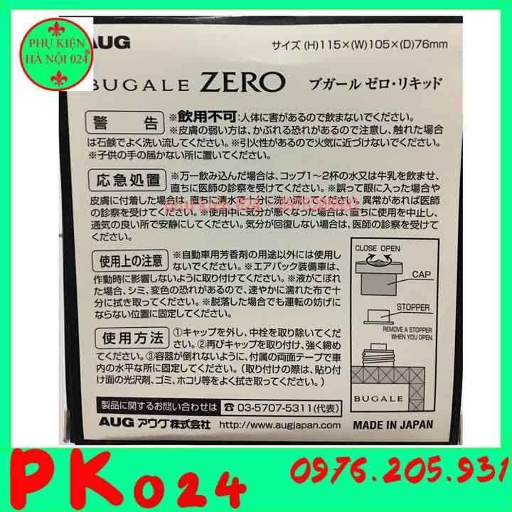 Nước Hoa Taplo Ô Tô - Nước Hoa Ô Tô Cao Cấp - BUGALE Zero Nhiều Mùi Hương