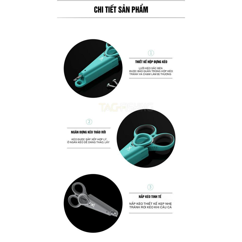 Phụ Kiện Câu Cá - Kéo Xsamtin