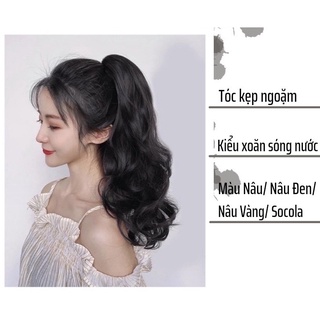 Tóc giả ngoặm xoăn đuôi 45cm