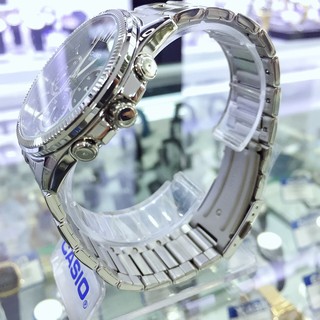 Đồng Hồ Nam Dây Thép Không Gỉ Casio MTP-E315D-2AVDF