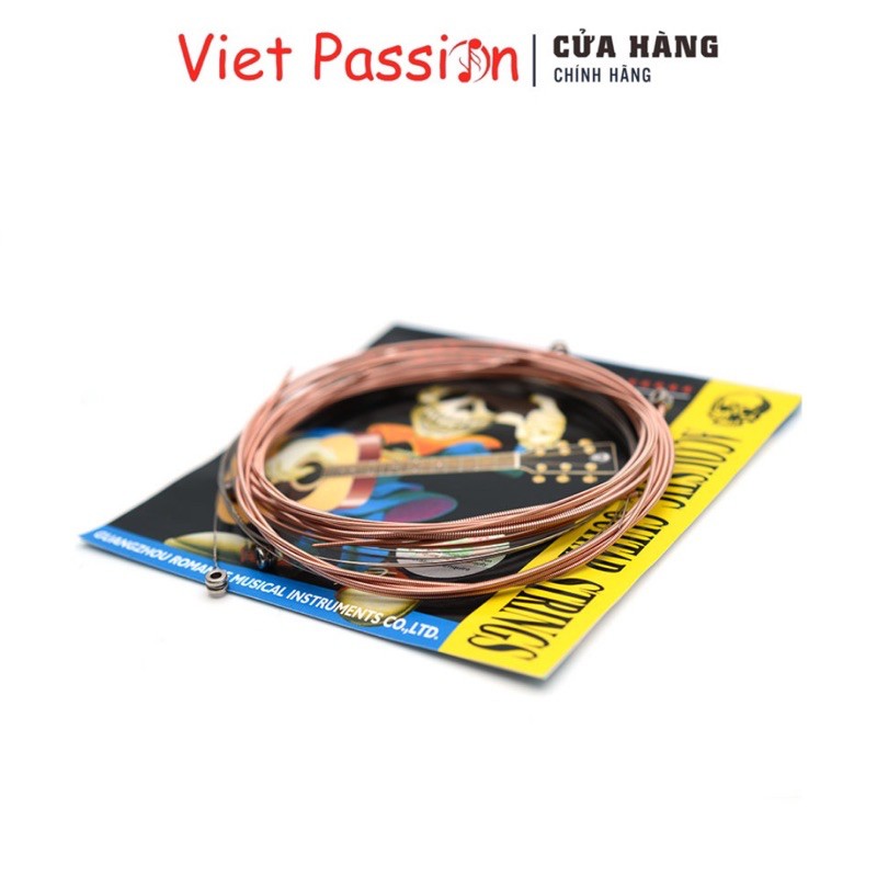 Dây đàn guitar acoustic Alice A206 Super Light chính hãng cỡ 11 dây sắt cho đàn acoustic vietpassion