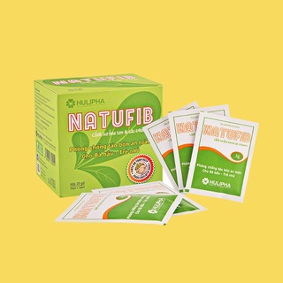 Natufib bổ sung chất xơ hòa tan FOS giảm táo bón cho bà bầu và trẻ nhỏ, trước sinh, sau sinh, người lớn Hộp 20 gói