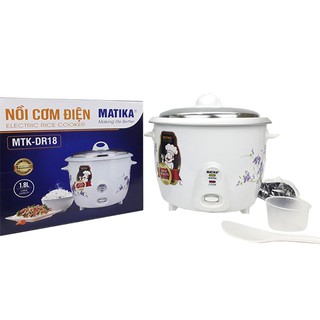 Nồi cơm điện Matika MTK-DR 18