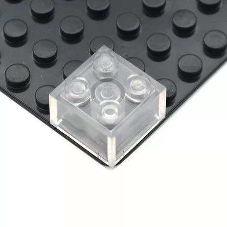 Đồ Chơi Lắp Ráp Trong Suốt Kích Thước 1x2 2x3 2x4 1x1