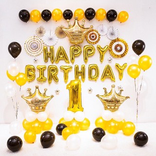 ❤️MẪU HOT❤️ Set Bóng Sinh Nhật❤️Happy Birthday❤️Hoàng Gia