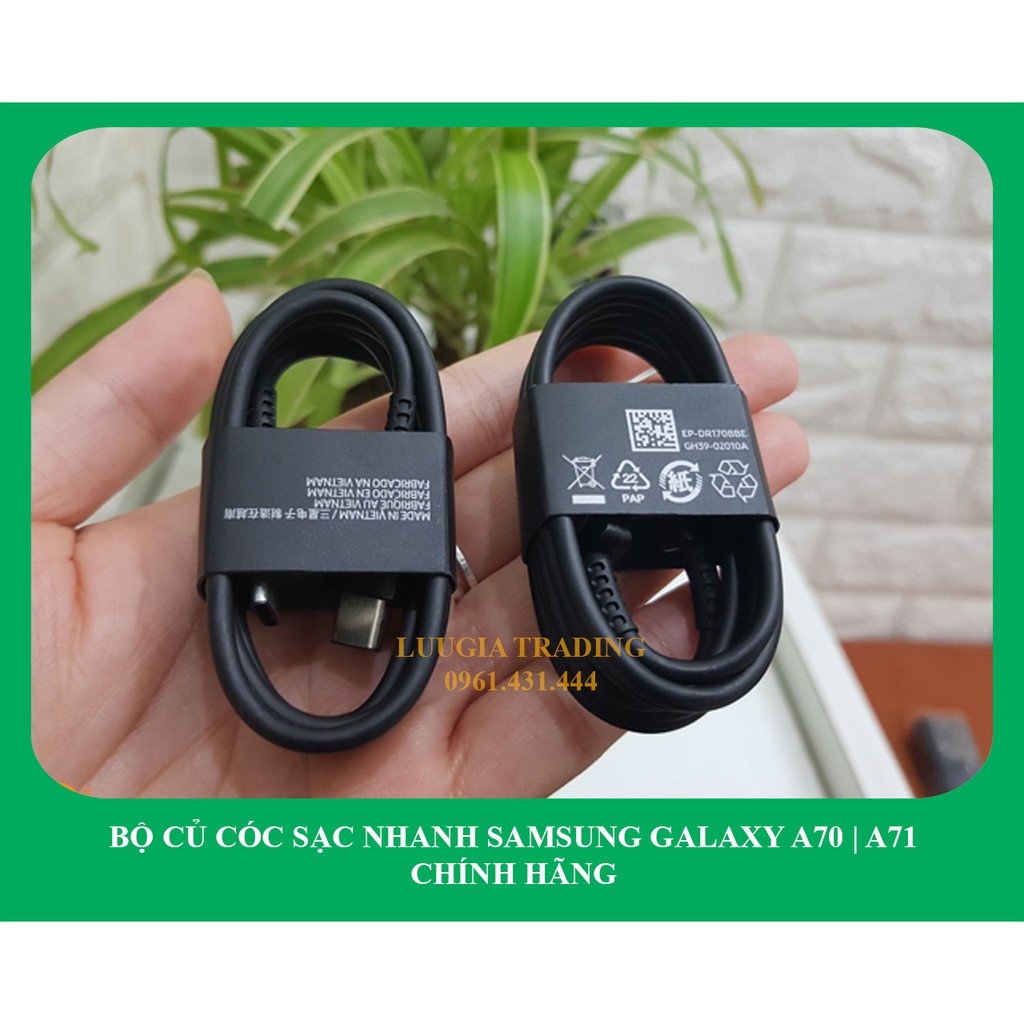 Bộ sạc siêu nhanh Samsung Galaxy A80 chính hãng A805 | Phát hiện fake đền 10 lần giá trị sản phẩm