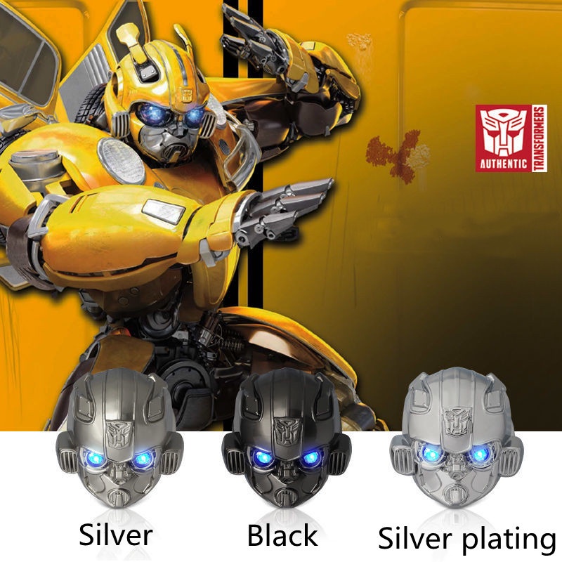 Iron Man Transformers Bumblebee Car Một nút Khởi động Nút che ô tô Hình dán xe hơi Chống xước Chất liệu Hợp kim nhôm Chống Trầy Vỏ Trang trí Động cơ | BigBuy360 - bigbuy360.vn