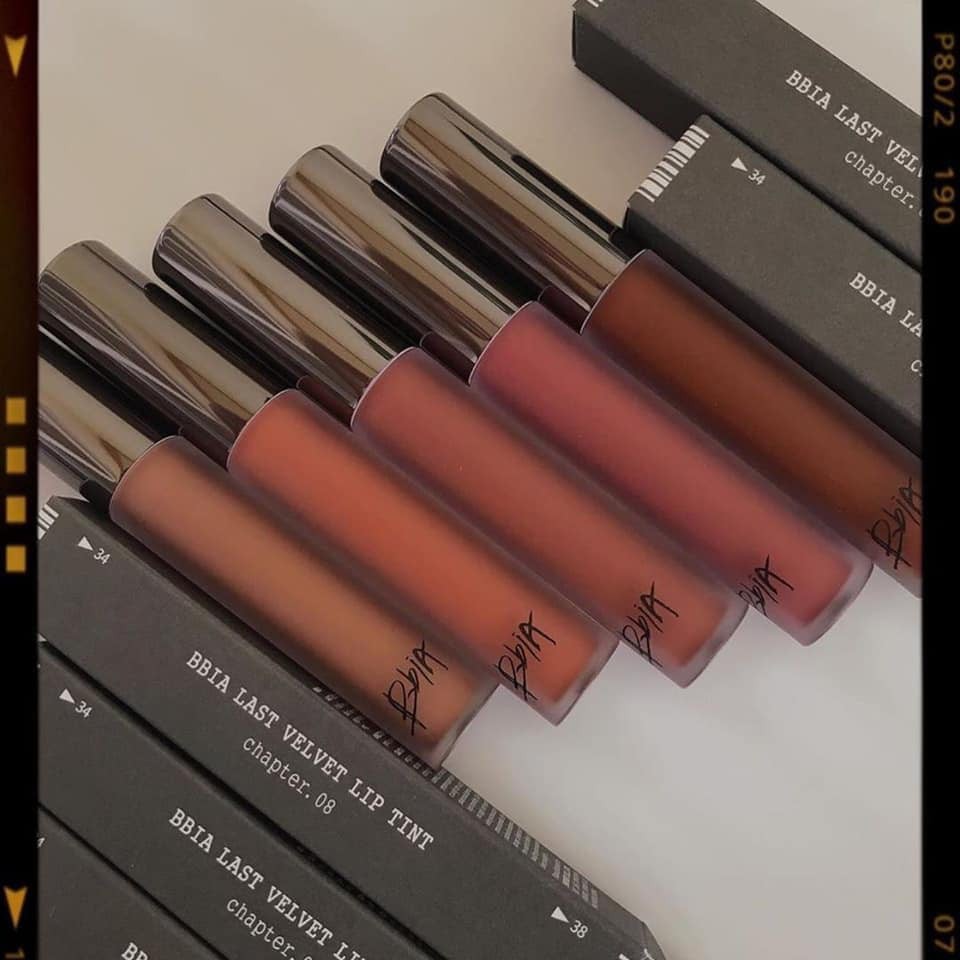 Sonn kem Bbia Last Velvet Lip Tint Ver 8 Màu 38