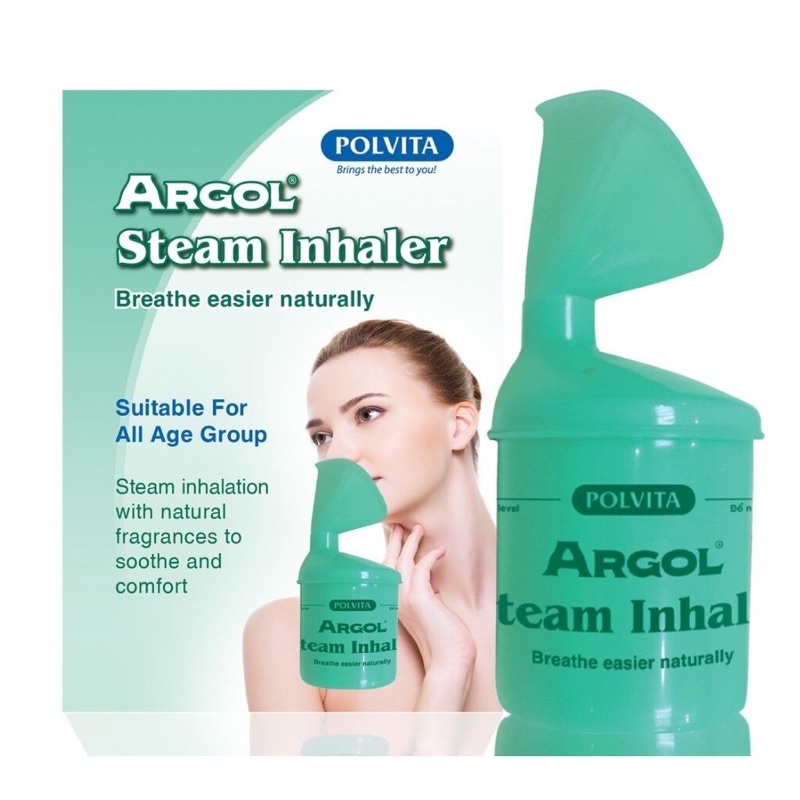 Bình xông mũi chính hãng Argol Steam Inhaler - cần cho mọi gia đình đề phòng mùa dịch