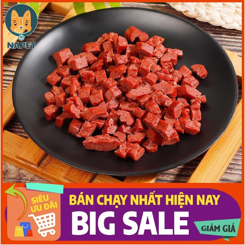 Bánh thưởng cho chó thịt bò nhỏ Chứa nhiều vitamin và khoáng chất rất thích hợp dùng để huấn luyện chó