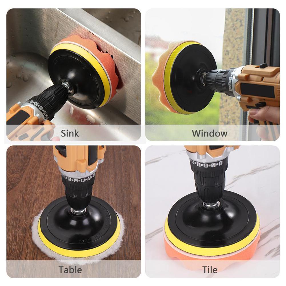 Bộ 6 Miếng Mút Đánh Bóng Xe Hơi K5Q6