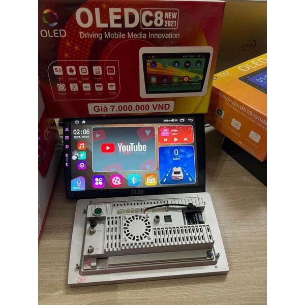 Màn hình android OLED C8 New Ram 3Gb - Rom 32gb - Chíp 8 nhân