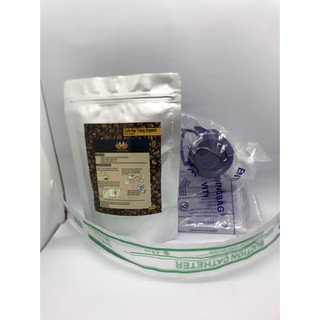 Combo cà phê thải độc đại tràng 500g - túi truyền - dây truyền - TÂM ĐỨC HEALING