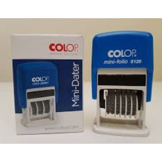 Dấu 6 số liền mực (Colop S126)