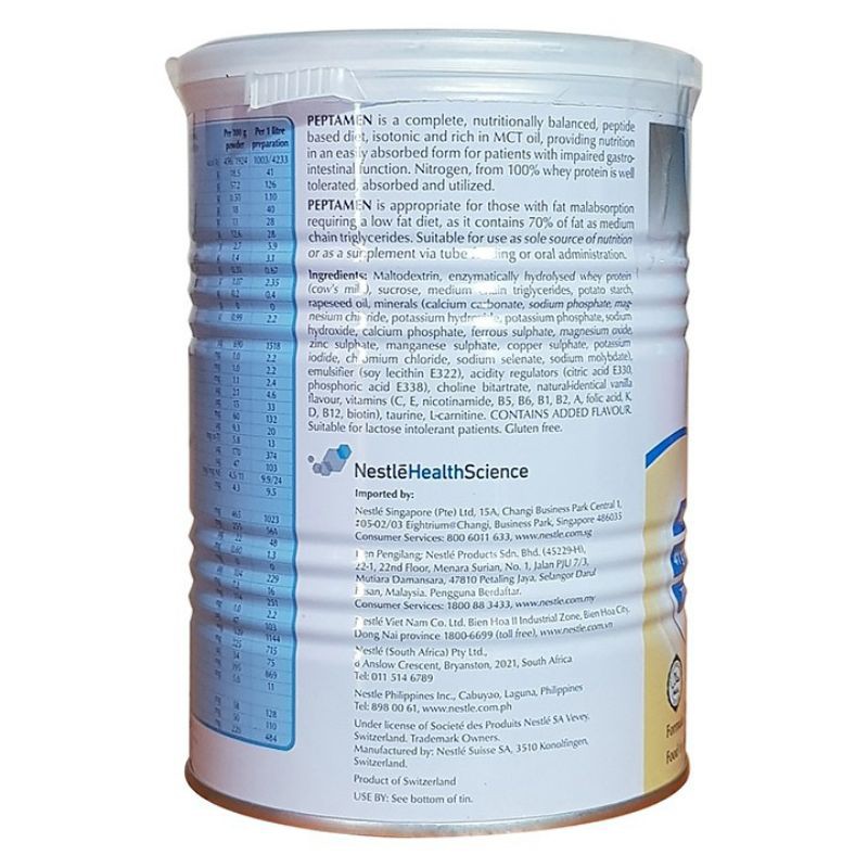 Sữa bột Peptamen 400g