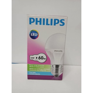 Bóng Đèn Ecobright LEDBulb 6W E27 6500K Philips