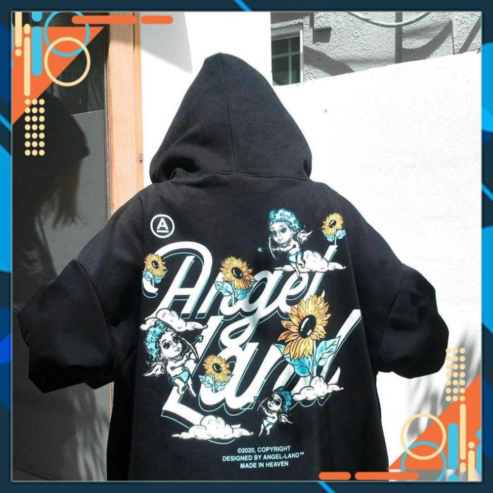 [Mặc Là Đẹp ] Áo Khoác Nỉ - Áo Hoodie Angel Land Thun Nỉ Ngoại Free Size , Hoodie Nỉ Siêu Đẹp .AK | BigBuy360 - bigbuy360.vn