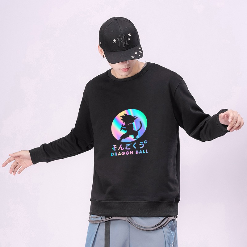 Áo Sweater Dragon Ball Phản Quang Unisex Freesize Dưới 75 Kg AS44 | BigBuy360 - bigbuy360.vn
