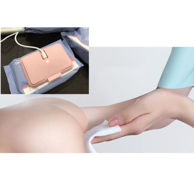 Hộp đựng khăn giấy giữ ấm USB cho bé