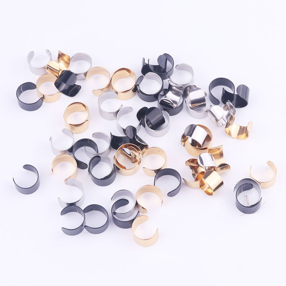 Khuyên kẹp vành tai hình chữ C không cần xỏ lỗ